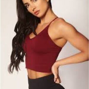 Girls Who Lift S/M Burgundy